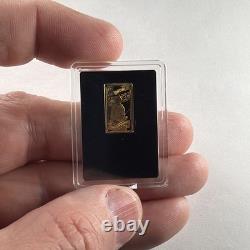 2022 Cook Islands 0.5g Gold Bar Coin 999, 24 Carat Harry PotterT Luna Lovegood