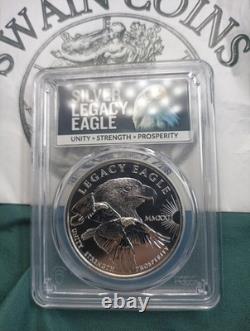 2022 Cook Islands $1 Legacy Eagle PCGS MS70 First Strike E172