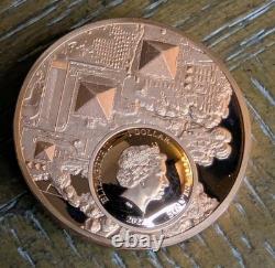 2022 Cook Islands $1 Legacy of the Pharaohs Ultra High Relief 50g Copper