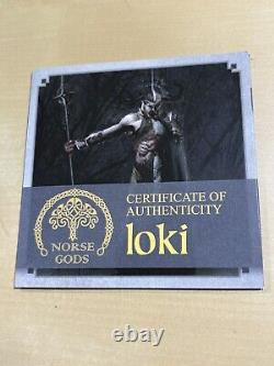 2022 Cook Islands $1 Norse God Loki Silver Coin Low Mintage