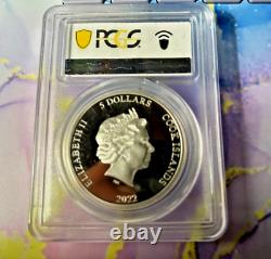 2022 Cook Islands 1 oz Silver Eclectic Nature Roller PCGS PR70DCAM FDI