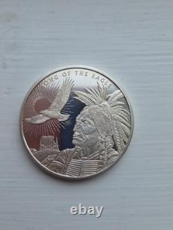 2022 Cook Islands 1 oz Silver Spirit of Liberty Bison Low Mintage! UNC