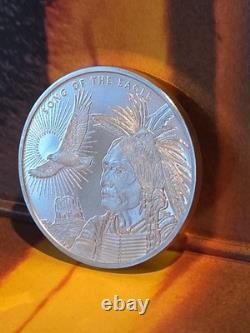 2022 Cook Islands 1 oz Silver Spirit of Liberty Bison Low Mintage! UNC