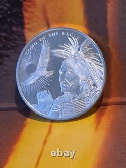 2022 Cook Islands 1 oz Silver Spirit of Liberty Bison Low Mintage! UNC