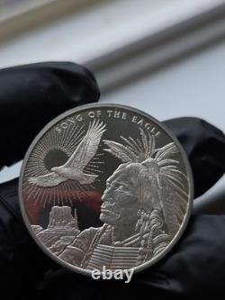 2022 Cook Islands 1 oz Silver Spirit of Liberty Bison Low Mintage! UNC