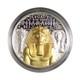 2022 Cook Islands $20 Legacy Of The Pharaohs 3 Oz. Gilded Silver Coin #8158