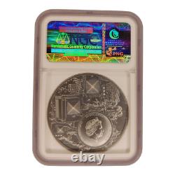 2022 Cook Islands $20 Legacy of the Pharaohs Graded MS 70 by NGC 2A