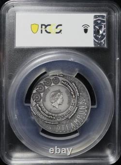 2022 Cook Islands $20 Silver HR Steampunk Nautilus 3 oz Antiqued PCGS MS-70 FDOI