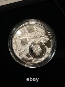 2022 Cook Islands 3 oz Silver High Relief Legacy of the Pharaohs B132