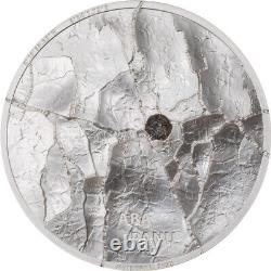 2022 Cook Islands $5 Aba Panu Meteor Impact CIT (1oz Silver)