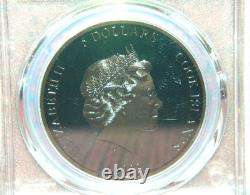 2022 Cook Islands $5 Iron Maiden Number Of The Beast Coin & Box Pcgs Pr70 Dcam