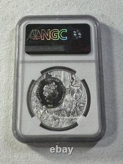 2022 Cook Islands $5 Massachusetts Lady Bug Silver Coin Graded MS 70 by NGC