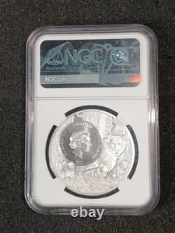 2022 Cook Islands $5 Nebraska Meadowlark Coin NGC MS70 State Animal Series