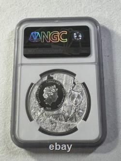 2022 Cook Islands $5 New Jersey Western Honey Bee Silver Graded MS 70 by NGC