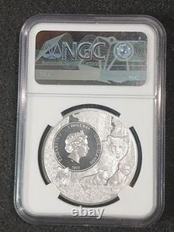 2022 Cook Islands $5 North Dakota Nokota Horse NGC MS70 State Animal Proof