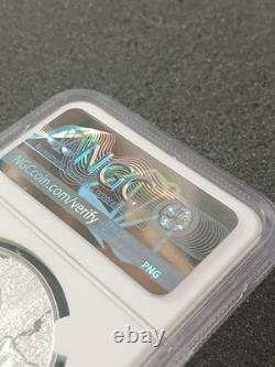 2022 Cook Islands $5 North Dakota Nokota Horse NGC MS70 State Animal Proof