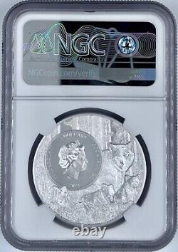 2022 Cook Islands $5 Oklahoma Mountain Boomer Coin NGC MS 70 US State Animal