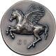 2022 Cook Islands $5 Pegasos Numismatic Icon 1oz Silver Coin CIT