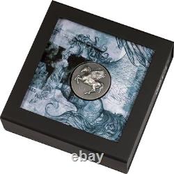 2022 Cook Islands $5 Pegasos Numismatic Icon 1oz Silver Coin CIT