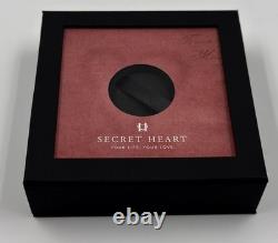 2022 Cook Islands $5 Secret Heart Silver Coin Antique Finish PCGS MS70 FDOI UHR