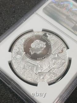 2022 Cook Islands $5 Silver Coin ND Nokota Horse State Animal MS70