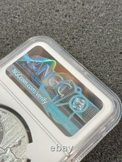 2022 Cook Islands $5 Silver Coin New Hampshire Red-Spotted Newt NGC MS70