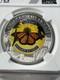 2022 Cook Islands $5 Vermont Monarch Butterfly Silver Coin Graded MS 70 by NGC