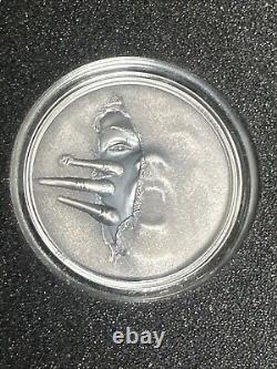 2022 Cook Islands 5 dollars Trapped Untrapped 1 oz silver coin proof CIT