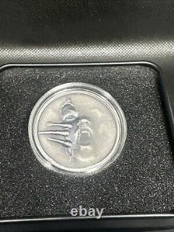 2022 Cook Islands 5 dollars Trapped Untrapped 1 oz silver coin proof CIT