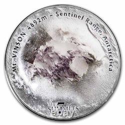 2022 Cook Islands 5 oz Silver 7 Summits Mount Vinson SKU#260533