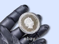 2022 Cook Islands Eclectic Nature Roller Bird 1 oz. 999 Silver coin