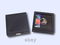 2022 Cook Islands Eclectic Nature Roller Bird 1 oz. 999 Silver coin Mint 1500 pc