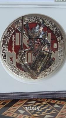 2022 Cook Islands Iron Maiden Senjutsu 1oz Silver Proof Coin graded NGC PF69 Ul