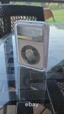 2022 Cook Islands Iron Maiden Senjutsu 1oz Silver Proof Coin graded NGC PF69 Ul
