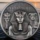 2022 Cook Islands LEGACY OF THE PHARAOHS Antique 3 Oz Silver Coin