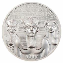 2022 Cook Islands Legacy of the Pharaohs UHR 1 oz Silver Proof $5 PRESALE