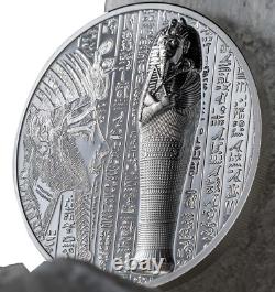 2022 Cook Islands Mummy X-Ray 1 oz. 999 Silver Proof Coin Ultra High Relief