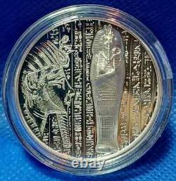 2022 Cook Islands Mummy X-Ray 1 oz. 999 Silver Proof Coin Ultra High Relief