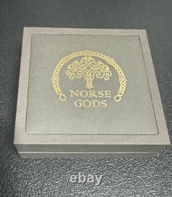 2022 Cook Islands NORSE GODS HEIMDALL 2 oz Silver Coin 500 Mintage