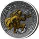 2022 Cook Islands Norse Gods Heimdall 2 oz. 999 Silver High Relief Mintage 500
