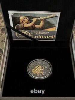 2022 Cook Islands Norse Gods Heimdall 2 oz Silver Coin 500 Mintage