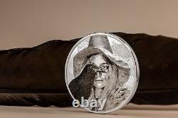 2022 Cook Islands Raven Witch Eye of Magic 2 oz. 999 Silver Coin CIT SOLD OUT