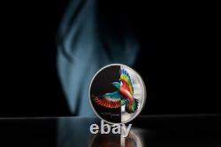2022 Cook Islands Roller 1oz. 999 Silver Coin Eclectic Nature Bird CIT NGC 70 FR
