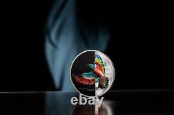 2022 Cook Islands Roller Coin 1 oz. 999 Silver Eclectic Nature Bird Parrot CIT