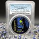 2022 Cook Islands Silver $5 PR70 Black Obsidian Iron Maiden Fear Of Dark POP 62