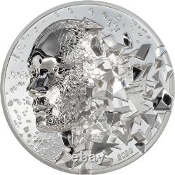 2022 Cook Islands Silver Burst 2.0 3oz Silver Proof Coin