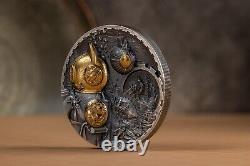 2022 Cook Islands Steampunk Nautilus 3 oz. 999 Silver Coin CIT SOLD OUT