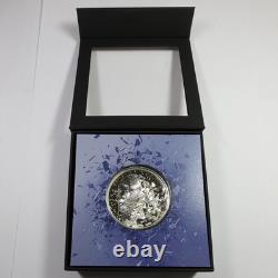2022 Cook Islands Ultra High Relief 3 oz Silver Silverburst $20 Coin #60836M