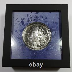 2022 Cook Islands Ultra High Relief 3 oz Silver Silverburst $20 Coin #60836M