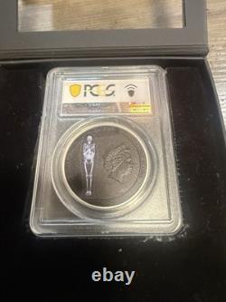 2022 Cook Islands X-Ray Mummy Silver Coin PCGS PR70DCAM First Day Issue